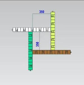 Stampi in Plastica Riutilizzabili Cinesi, Utilizzati per la Costruzione di Muri, Colonne e Solette di Edifici in Cemento - Product Image 4