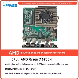 Nueva Placa Base Integrada R7 6800H para Desarrollo de Juegos y Control Industrial con Puertos de Pantalla Duales y Gráficos Integrados - Product Image 5