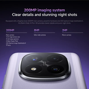 Version Note 14 Pro+ 120W, appareil photo 200MP, écran AMOLED, Snapdragon 7s Gen 3 5G CDMA LTE, smartphone espagnol - Product Image 5