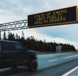 行车安全交通标志VMS面板智能板公共信息路标上的可变消息标志 - Product Image 2