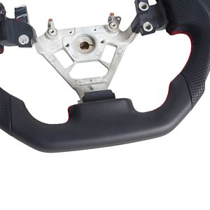 Inventaris <span class=keywords><strong>350z</strong></span> roda kemudi serat karbon Nappa bahan kulit dengan tanda kalibrasi merah untuk 2003 2004 2005 2006 Nissan <span class=keywords><strong>350z</strong></span> - Product Image 2