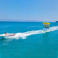 Vente chaude Gonflable D'eau Amusant Poisson Volant Remorquables Fly Fish Tube Sports Nautiques Gonflable Banana Boat