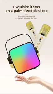 Mini Karaoke mikrofonlu hoparlör ZX03 taşınabilir hoparlörler