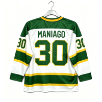 Maillot de hockey sur glace brodé personnalisé, vêtements de hockey sur glace pour hommes, maillots de hockey sur glace vierges