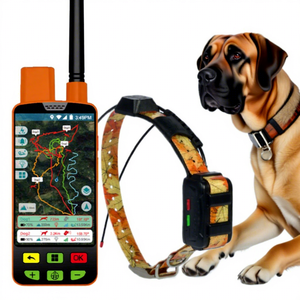 <span class=keywords><strong>Collar</strong></span> de seguimiento GPS para perros listo para el Campo: Hebilla de carga de doble propósito (18650) + comunicación con micrófono/altavoz - Product Image 1