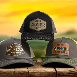 Gorra Trucker de Moda de 6 Paneles con Bordado Personalizado - Gorra Unisex para Adultos con Parte Trasera de Malla de Poliéster/Algodón - Product Image 1