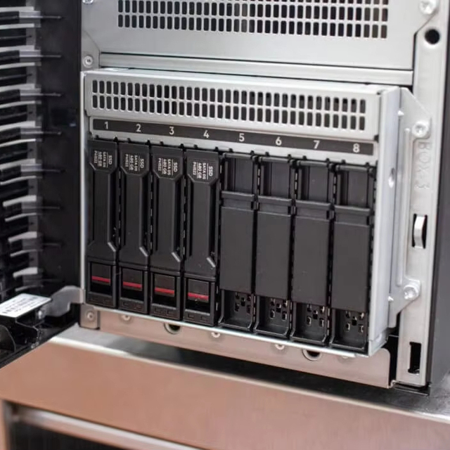 HPE ProLiant ML350 Gen11 4410Y Server 12-Core, 64GB RAM 8 Small Form Factor Drives Double Power Supply Server