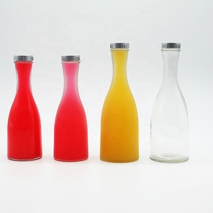 Bouteille de jus élégante à col étroit 100ml 300ml 375ml 500ml <span class=keywords><strong>avec</strong></span> une forme unique pour une présentation exquise des boissons - Product Image 2