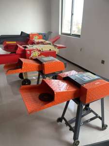 Máquina cortadora de heno, cortadora electrónica de césped, trituradora de heno para alimentación animal, triturador de paja - Product Image 5