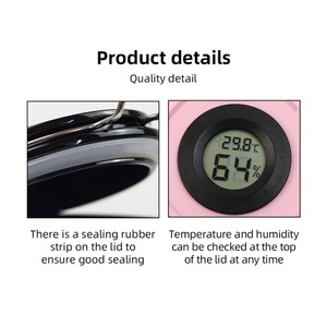 กล่องเก็บกาวต่อขนตา Pinky leem แบบมีฝาปิดสนิท สำหรับกาวต่อขนตาแบบแห้ง พร้อมควบคุมอุณหภูมิ - Product Image 2