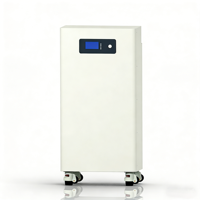 200Ah 10.24KWh IP65 Baterai Penyimpanan Energi LiFePO4 51.2V CAN yang Dipasang di Lantai untuk Sistem Surya Rumah Hybrid Grid dengan Garansi 10 Tahun 8000