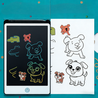 Tablette LCD d'écriture manuscrite, tableau de dessin pour enfants, bloc-notes de bureau pour adultes, tableau d'écriture électronique, marque ZKJ, 8,5 pouces, cadeau