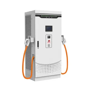 CE CCS1 CCS2 OCPP DC EV Charger 120kW Electric Vehicle Integrated Fast Speed Commercial Charger