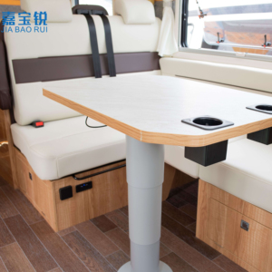 Top-rated Silver Gray Aluminum Lifting <strong>Table</strong> Leg With Four-way Translation Frame For Motorhome - Product Image 6