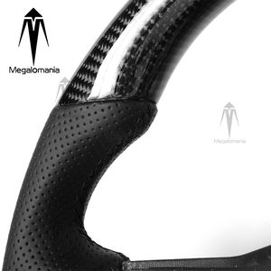 Volante de Fibra de Carbono para Land Rover <span class=keywords><strong>Defender</strong></span> 2020 2021 <span class=keywords><strong>2022</strong></span> 2023 2024, Volante de Cuero Perforado - Product Image 3