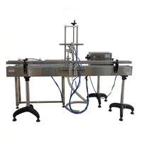 Remplisseuse automatique pneumatique à tête unique YT1T-1G pour bouteilles en verre et en plastique, contrôlée par PLC, pour liquides clairs non carbonés