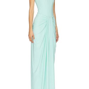 Nouvelle Robe de Soirée Élégante et Modeste en Satin, Coupe Droite, Sans Bretelles, Taille Fine, Sexy, de Haute Qualité et Personnalisable - Product Image 3