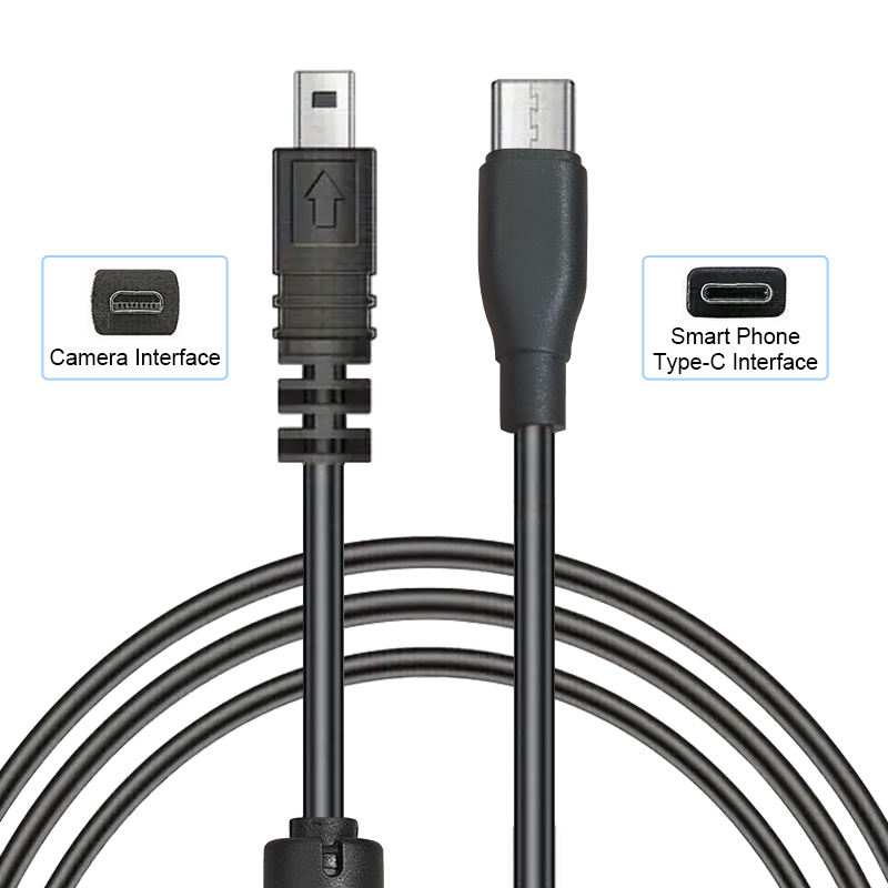 Hongdak OTG Type C Camera Data Cable Compatible for PS3 Controller, Digital Camera, MP3 Player, GPS Receiver and More
