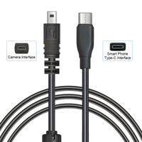 Cable de datos de cámara Hongdak OTG tipo C compatible con controlador PS3, cámara digital, reproductor MP3, receptor GPS y más