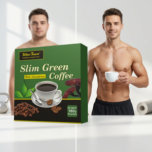 Suministro al por Mayor de Café en Polvo Orgánico Sin Azúcar con Ganoderma Verde, Certificado GMP, en Caja para Revendedores en Todo el Mundo - Product Image 3