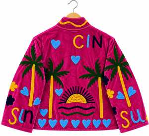Premium Hot Pink <b>Velvet</b> Bomber <b>Jacket</b> <b>Women</b> Quick Dry Breathable Cotton Lining Long Sleeve Winter B2B Wholesale Manufa - Product Image 5