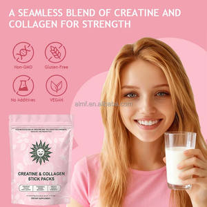 Suplemento Dietético para Mejorar la Fuerza Muscular, Apoyo a la Recuperación Post-Entrenamiento, Salud de la Piel y las Articulaciones, Paquetes de Creatina y Colágeno en Barra - Product Image 4