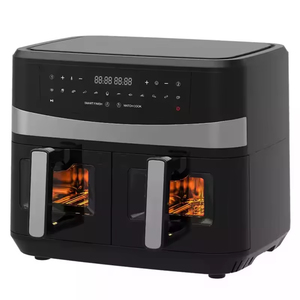 Freidoras de Aire Inteligentes de 9L con Tecnología de Doble Zona y Ventana Transparente, 2400W, Doble Freidora de Aire Digital - Product Image 3