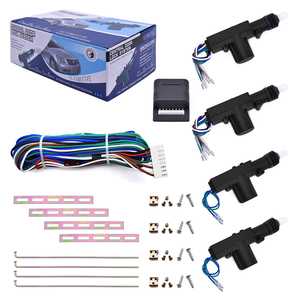 Auto Electronics Black 2 Masters 2 Slaves Cerradura del Sistema Central de bloqueo de la puerta del coche Desbloqueo Universal 12V Cars - Product Image 6