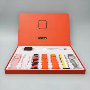 2025 New 7in1 Ultra <strong>Smart</strong> <strong>Watch</strong> 2.01 Fitness Tracker 49MM Wireless Charger 7 In 1 Smartwatch 7in1ultra 2 Series 9 T800 T900 I20 - Product Image 2