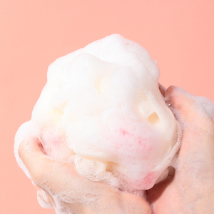LMLTOP Bath Sponge Ball With Foam Ball C049 Skin Friendly Bath Sponge <strong>Shower</strong> Loofah Mesh Balls <strong>for</strong> Body Wash <strong>Back</strong> <strong>Scrubber</strong> - Product Image 4