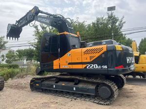 Excavadora de cadenas Hyundai 220LC-9S de 20 toneladas, serie Robex, maquinaria usada, motor Cummins, capacidad de cazo de 1.2m, 2020 - Product Image 2