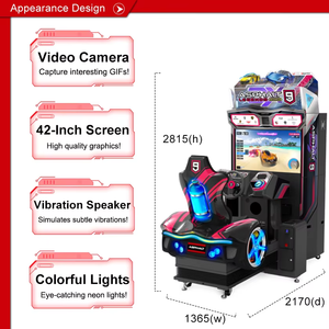 アスファルト9 DX ゲーミングカー アーケードレーシングカーゲームマシン カーレーシング機器 アーケードレーシングカー ゲームルーム - Product Image 4