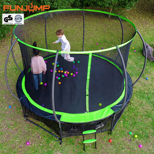 <span class=keywords><strong>Trampoline</strong></span> <span class=keywords><strong>de</strong></span> loisirs extérieur robuste anti-rouille <span class=keywords><strong>de</strong></span> 12 pieds avec filet <span class=keywords><strong>de</strong></span> sécurité et échelle - Product Image 1