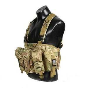 ชุดเข็มขัดยุทธวิธีรุ่นใหม่ พร้อมสายรัดปรับระดับได้ หัวเข็มขัดแบบมีช่องใส่ของ สี CP ผ้า Cordura อุปกรณ์เสริมสำหรับปืนแบบ Recon - Product Image 2