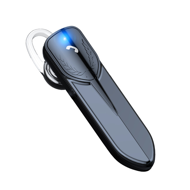 Upgraded M81 Single Ear BT 5.0 Wireless Ear-hook Headset Active Noise Cancellation (ANC) IPX5 Waterproof LED Long Life