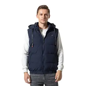 Oem wholesale heating vest Zone 9 double control hooded thickened warm Japanese style vest heating vest