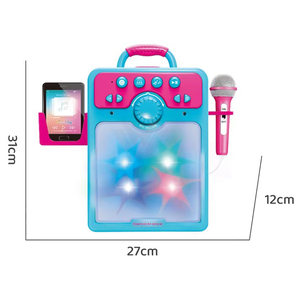 Jouet musical pour enfants, machine à karaoké à domicile, haut-parleurs, musique, machine à chanter pour enfants avec micro, jouets éducatifs précoces 2025 - Product Image 5