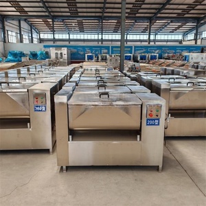 Mélangeur de saucisses hachées fabriqué en Chine en acier inoxydable 304 pour la viande de raviolis et la farce de saucisses, rapport de test des machines - Product Image 4