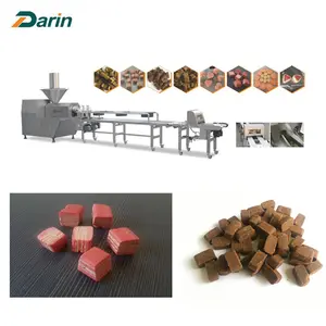 Cold Snack Extrusion Machine Pet Dog Meaty Treat Cold Extrusion Machine Lecithin Dog Snacks Machine Dog Food Extrusion Machine