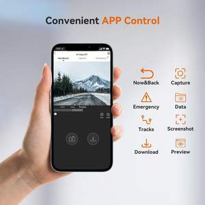 Para DDPAI N1, Cámara de Coche Dual Global 1296P+1080P Delantera y Trasera, Supercondensador, Visión Nocturna, Modo de Estacionamiento 24H, Sensor G - Product Image 6