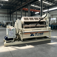 Machine à fabriquer des barquettes à œufs abordable, 1000-7000 pièces/heure, machine à barquettes à œufs en papier avec production simple pour les entreprises de transformation des œufs