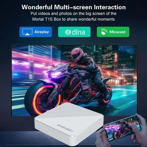Commercio all'ingrosso della fabbrica 14.0 <span class=keywords><strong>Android</strong></span> T1X Allwinner H313 4K TV Box 2.4G/5.8G WIFI Mail-G31 HDR10 + Streaming lettore multimediale Box - Product Image 3