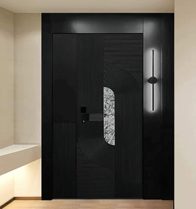 Luxe, hoogwaardige, dubbele, weerbestendige, geluidsdichte voordeur voor appartement, villa, exterieur - Product Image 1