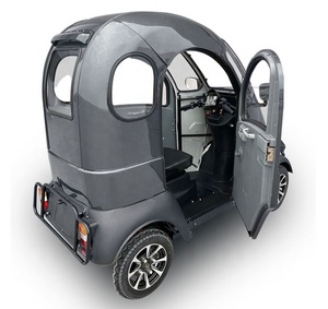 Scooter eléctrico de 4 ruedas completamente cerrado al por mayor, scooter de movilidad para todo tipo de clima para ancianos, mini coche de prueba aprobado - Product Image 6