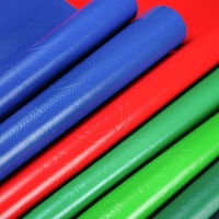Bâche en PVC épaissi imperméable au soleil et à la pluie, résistante aux rayures, toile cirée pour la protection des chantiers de construction