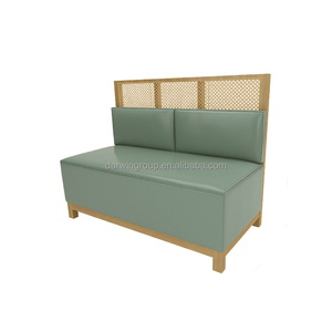 Table et chaises de <span class=keywords><strong>restaurant</strong></span> carrées modernes, écologiques, durables et de haute qualité, avec banquette en bois massif et table basse. - Product Image 6