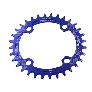 104BCD Round Narrow Wide Chainring Mountain Bicycle 32T-38T Crankset