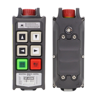 Control Remoto Industrial Universal de Radiofrecuencia con 4 Botones, Resistente al Agua IP66, de Una Sola Velocidad, con Bloqueo, Accesorios para Grúas