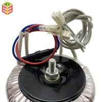 Transformateur toroïdal monophasé 150W pour amplificateur de puissance, filtre de véhicule 24V CC, inductance avec tension d'entrée 220V/110V