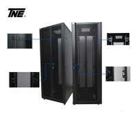 Armoire serveur 42U robuste à compartiments, certifiée CE/ROHS/ISO9001, protection IP20